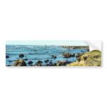 Beach Coast In Monterey Ocean Water Sea Bumper Sticker