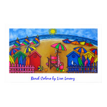 Beach Colors Painting Print