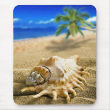 Beach Conch Mousepad