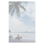 Beach, Costa Rica Customized Stationery