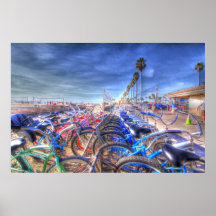 Beach Cruisers " waiting for a ride. Posters