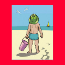 Beach Day postcards
