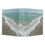 Beach Destination or Cruise Wedding Album Planner 3 Ring Binder
