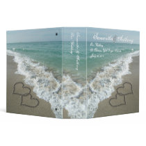 Beach Destination or Cruise Wedding Album Planner 3 Ring Binder