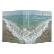 Beach Destination or Cruise Wedding Album Planner binder