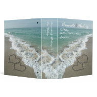 Beach Destination or Cruise Wedding Album Planner binder