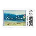 Beach Destination Wedding Stamps stamp