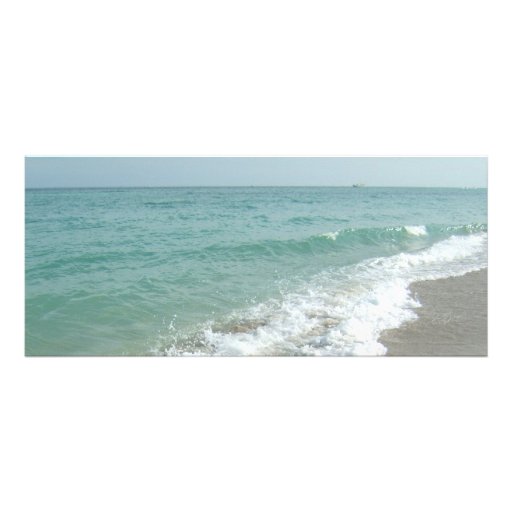 Beach Destination Wedding Ticket Invitation