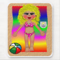 Beach Diva 2 mousepads
