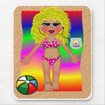 Beach Diva 2 mousepads