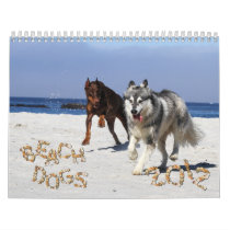 Beach Dogs 2012 Calendar