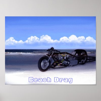 Beach Drag Ian Winter XEmily Winter34XX2, Beach... Poster by emilyrosey