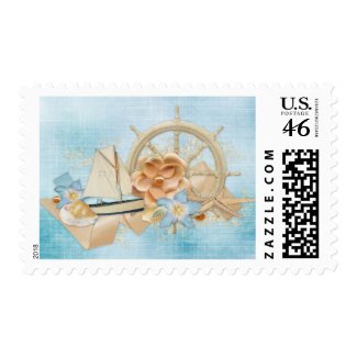 Beach Dreams Postage Stamp