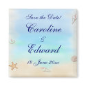 Beach Dreams Wedding magnets