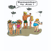 "Beach Droppings" T-Shirt