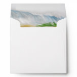 Beach Dune Romance Square Invitation Envelope