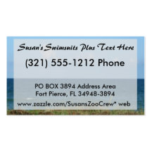 Beach dune, water, clouds, and sky background business card