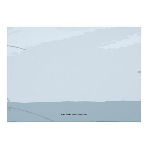 Beach Dunes Invitation