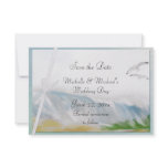 Beach Dunes Romance Save the Date Personalized Invitation