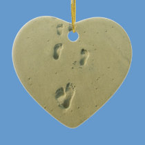 Beach Feet ornaments
