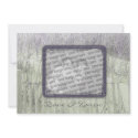 Beach Fence Custom Photo invitation