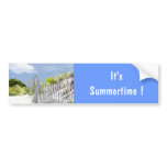 Beach Fence & Dune Bumper Sticker