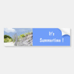 Beach Fence & Dune Bumper Sticker