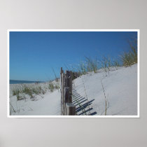 beach fence posters