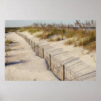 Beach Fence Posters