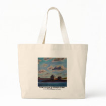 Beach Fishing Shacks • Maine Coast • TOTE bags by paintsquared Beach Fishing Shacks • Maine Coast • TOTE bags