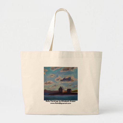 Beach Fishing Shacks â€¢ Maine Coast â€¢ TOTE Canvas Bags