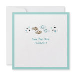 Beach Flip Flops Wedding Save the Date Personalized Invitation