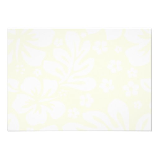 Beach Flowers Bridal Shower - Lilac Custom Invite