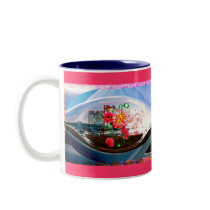 Beach Flowers Mug by robcork Beach Flowers Mug