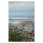 Beach Flowers Stationery Design