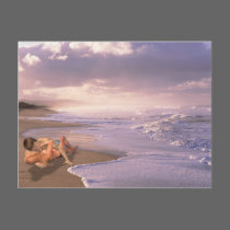 Beach From Here to Eternity postcards