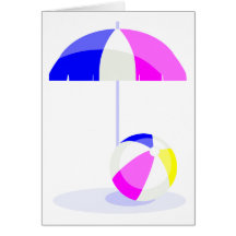 Beach Fun Greeting Card