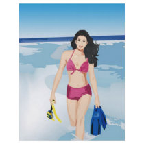 beach girl flyers