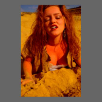 Beach - Girl posters by franz_roth Beach - Girl posters