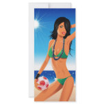 beach-girl custom rack card