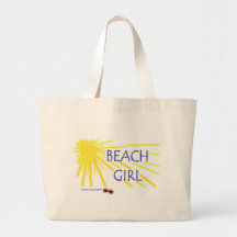 Beach Girl - Sun - Tote Bag