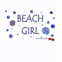 Beach Girl - Swirls - Shirt zazzle_shirt
