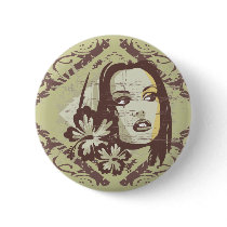 Beach Girl Tshirts and Gifts buttons