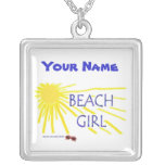 Beach Girl (Your Name) Necklaces