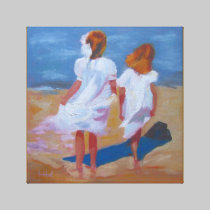 Beach Girls canvas prints