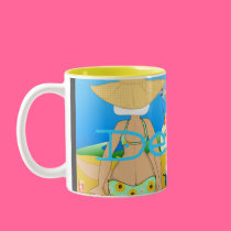 Beach Girls Mug - personalized mugs