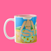 Beach Girls Mug - personalized mugs