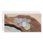 Beach Glass Easter Eggs Personalized Photo Card