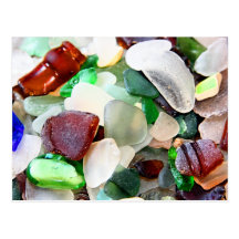 Beach Glass Postcards