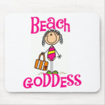 Beach Goddess Tshirts and Gifts Mouse Pads